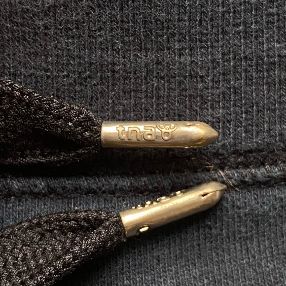 Y2K Vintage Black TNA Booty Shorts - Picture 5 of 6